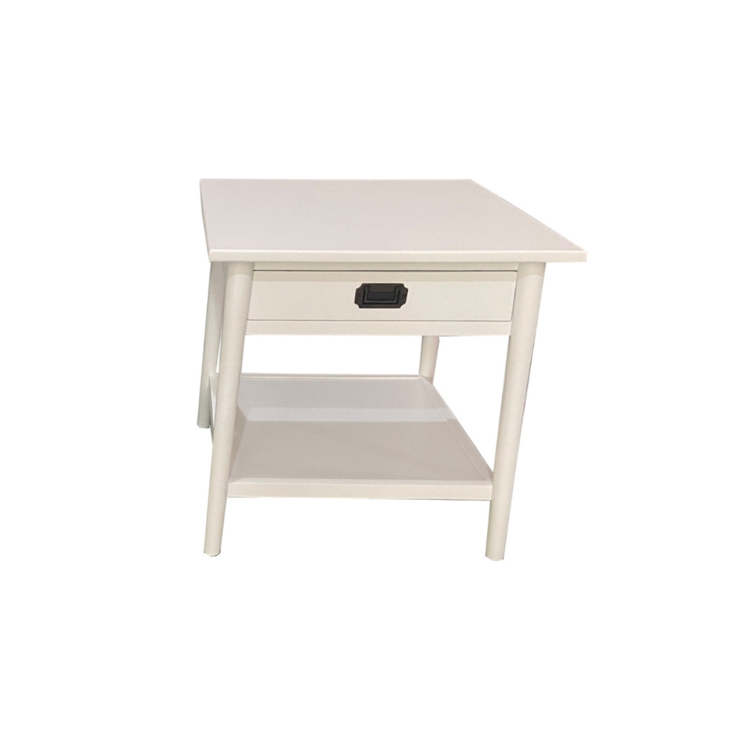 Provence Bedside Table - White image 0